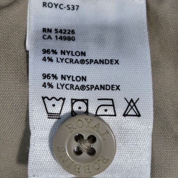 ROYAL ROBBINS WOMEN'S TAN WALKING/HIKING LIGHTWEIGHT STRETCH ROLL UP PANT SIZE 6 - Picture 8 of 14